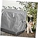 POPETPOP Oxford Cloth Dog Cage Cover Waterproof PET Kennel Protector for Outdoor Use Sunshade and Dust Cover for Dog Crates and Indoor Cages Privacy