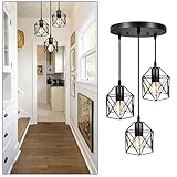 lamparas colgantes diseño en sevilla 【Excelente decoración y amplia aplicación】: Luciendo una apariencia minimalista y elegante, la luz colgante de la casa de campo se convierte en una parte integral del esquema de decoración general, al tiempo que brinda un amplio brillo a la isla de la cocina, la sala de estar, el dormitorio o el bar. Terminado con una mano de obra exquisita, será una pieza fascinante para el interior del hogar.