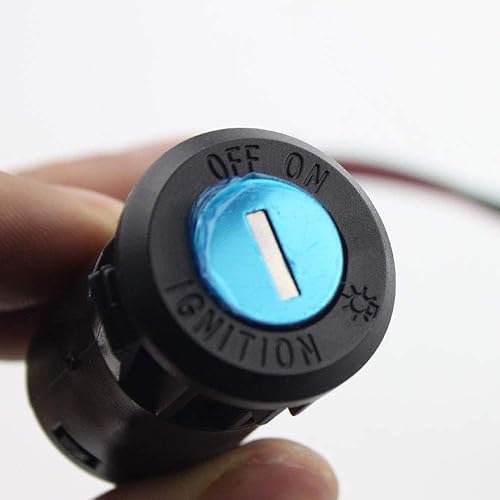 Miniatura 3 de Juego de llaves de interruptor de encendido de 4 cables con tapa para motocicleta de motocross de 50 cc, 70 cc, 90 cc, 110 cc, 125 cc, 150 cc, 200