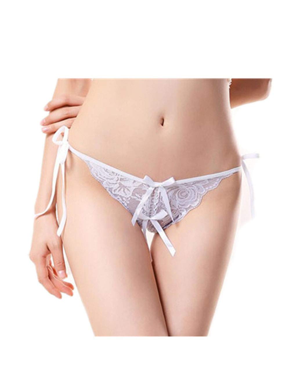 String Ouvert Dentelle BROWOL | Transparent, Taille Basse, Nylon Et Dentelle Sexy