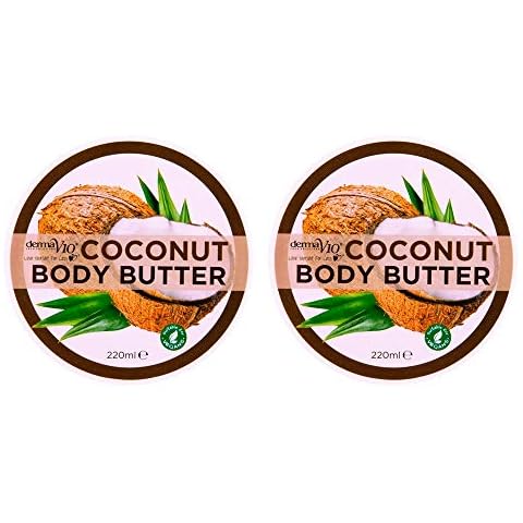 Derma V10 Coconut Body Butter 220ml Duo Cover