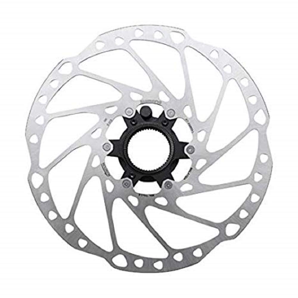 SHIMANO RT-EM600 Disco de Freno, Plata, 203 mm