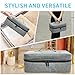 Hair Tools Travel Bag, Travel Carrying Case for Hair Dryer, Hair Dryer Travel Bag, with Hook, Hair Dryer Storage Bag for Shark and Dyson Hair Dryers, Straighteners, Curlers and Accessories