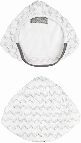 Miniatura 6 de Paquete de 4 almohadillas de repuesto para trapeador de vapor (2Soft & 2Scrubby) compatibles con Bissel PowerEdge y PowerForce Lift-Off Steam Mop