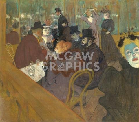 Amazon.co.jp: At the Moulin Rouge, 1892 – 95 by Henri de