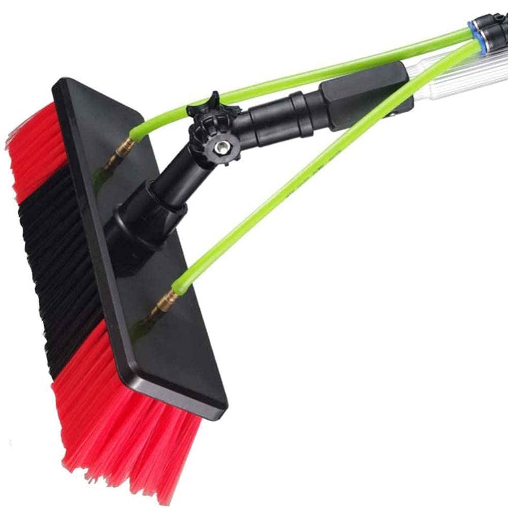 Panneaux photovoltaïques brosse de nettoyage télescopique pour enlever la saleté sans échelle