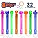 VKTEN 32Pcs Halloween Bubble Wands Mini Bubbles Party Favors for Kids Treat Bag Stuffers Goody Bag Filler Treats Prizes