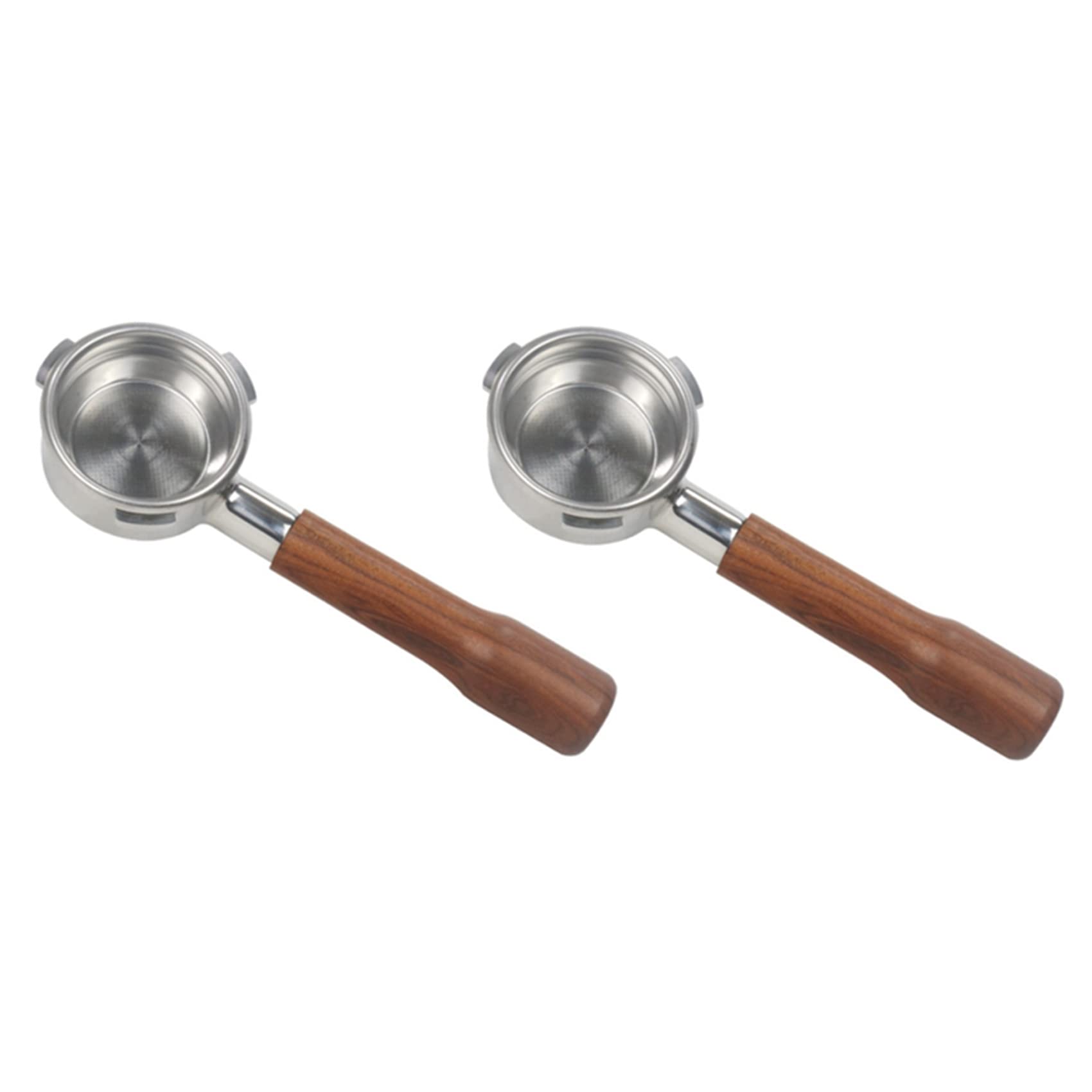 2X, 58MM Caffè Porta Filtro Macchina Caffè Filtro Fondo Per Caffè Accessori Professionali, F