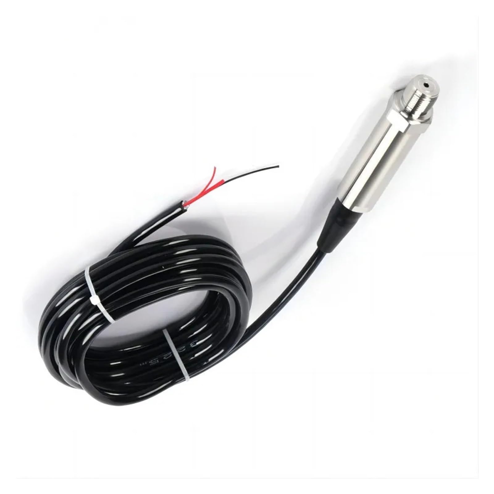 Sensor de nivel de presión de tanque de combustible con rosca M20 de 1 m, transductor for tanque de camión, transmisor de nivel de agua hidrostático piezoeléctrico de 0 a 10 V(0-40Kpa (4m water))