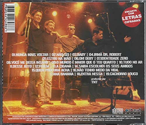 TNT - Cd Ao Vivo - 2004