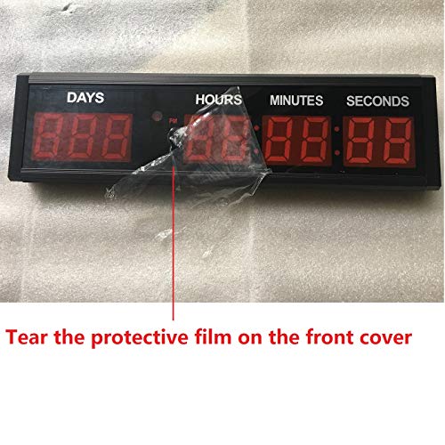 Btbsign Led Countdown Clock Safety Event Timer With Remote And Buttons For 1.8'' 9 Digits #TOP7