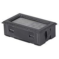 Vista 8 de Higrómetro digital, termómetro digital de humedad LCD, termómetro de interior, medidor de higrómetro de humedad para el hogar, oficina, invernadero