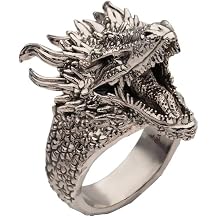 SalesOne Game of Thrones Stainless Steel Dragon Ring