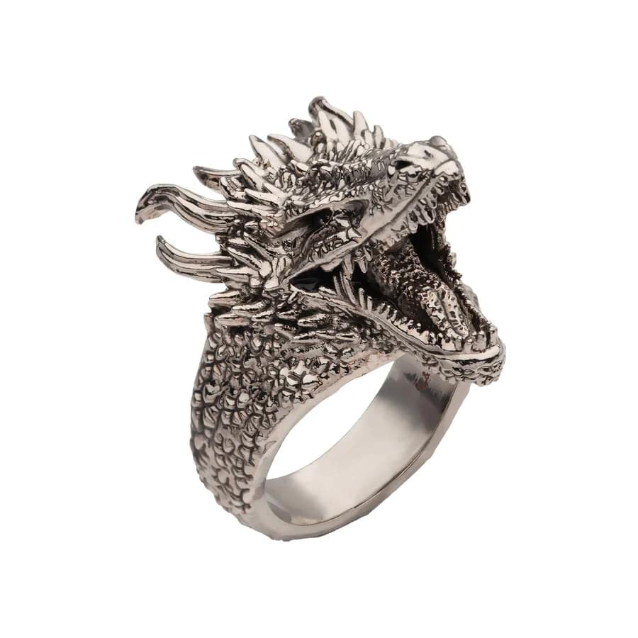Bague Dragon Game of Thrones en acier inoxydable taille 12 pour homme