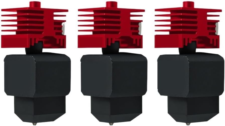 Compatible with Bambu Lab H2D High Flow Hotend High-Speed Nozzle 0.4 Hot End Kit Ultra-flow Printhead HcnCoat Upgraded Performance Quality(HF 3PCS 0.4)