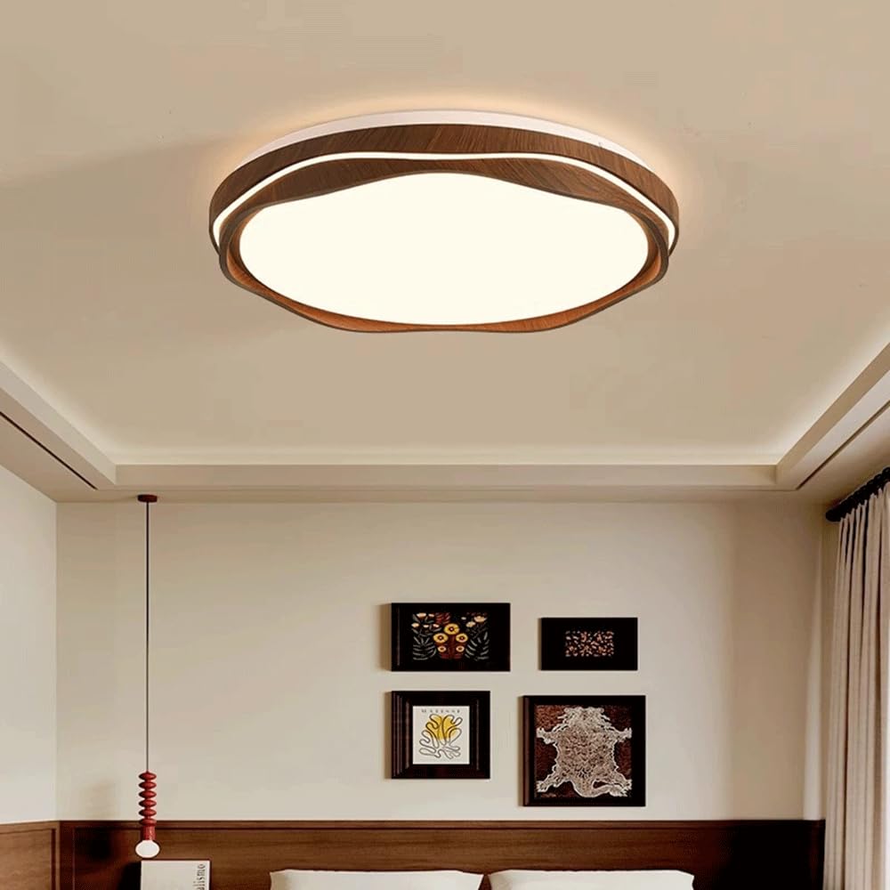 Lámpara Techo Estilo Minimalista Moderno Luz Tres Tonos Luces Panel Fáciles De Instalar Luminaria Techo Industrial Ultradelgada protección Ocular Plafón LED Nórdico para Cocina,baño,
