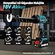 APROTII Akku-Kartuschenpresse Kompatibel mit Makita 18V Akkus, LED-Licht, Elektrische Silikonpistole für 300 ml-Kartuschen – Caulking Gun (Ohne Akku)