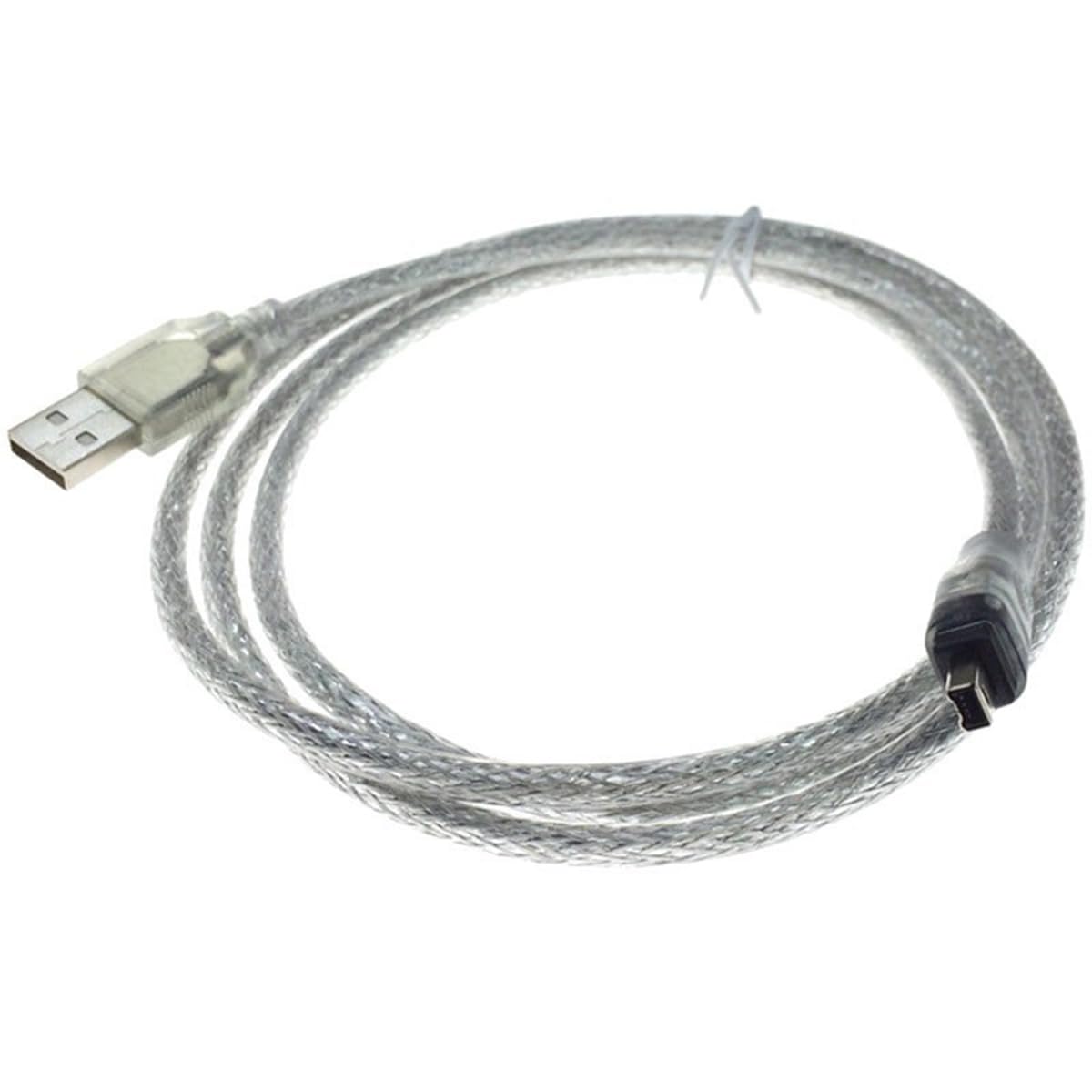 Generico Cavo Dati USB Da AM A 4P IEEE 1394 Per La Trasmissione Dati Di Videocamere DV Adatto Per Videocamere E Computer