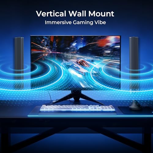 Sound Bar for Smart TV, Soundbar with Bluetooth/ARC/Opt/AUX Connect, Auto Volume Boost, 3 Equalizer Modes, 2 in 1 Detachable Soundbar for TV/PC/Gaming/Projectors - Image 5