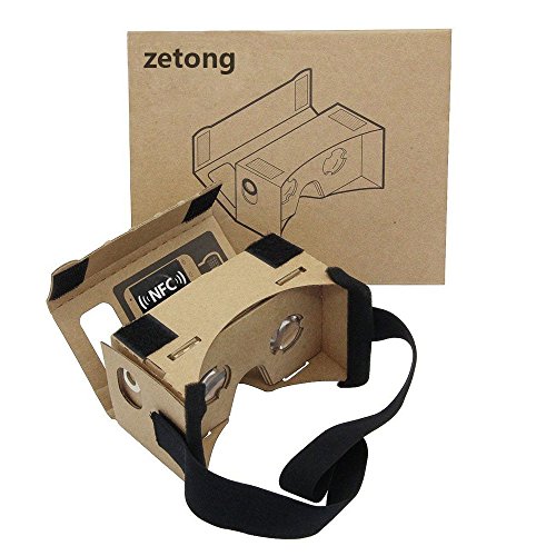 Google Cardboard Kit - Zetong Lentille 3D Virtuelle...