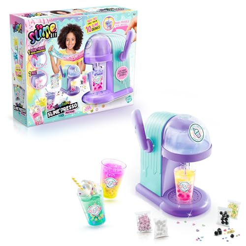 Canal Toys - So Slime - Slime'Presso Toy - Electronic Mixer - Create Your Own Original Slime Drinks - DIY Set for Creative Fun - Creative and Fun Activity - Gift for Children 6 Years + - SSC 254