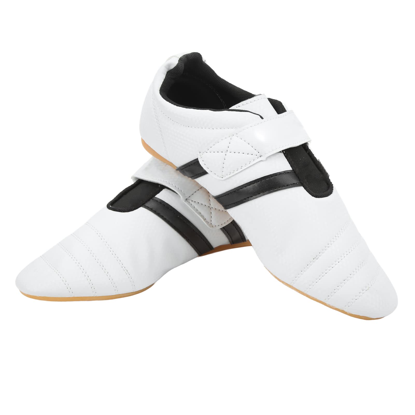 Buty Taekwondo Sztuki walki Sneaker Boks Karate Kung Fu Tai Chi Buty dla mężczyzn Kobiety Czarne paski PU Skóra Podeszwa Oxford Trwała lekka przeciwpoślizgowa Wygodne obuwie
