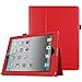Fintie iPad 2/3/4 Case - Slim Fit Folio Stand Case Smart Protective Cover Auto Sleep/Wake Feature for Apple iPad 2, iPad 3 & iPad 4th Generation with Retina Display - Red