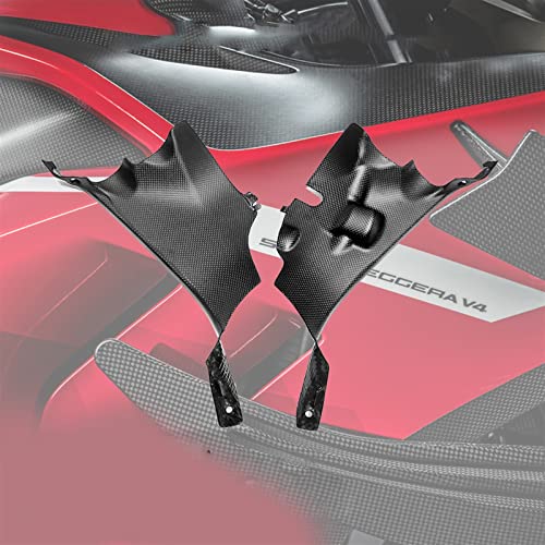 Garde protecteur carbone Panigale V4 ultra léger et résistant aux projections