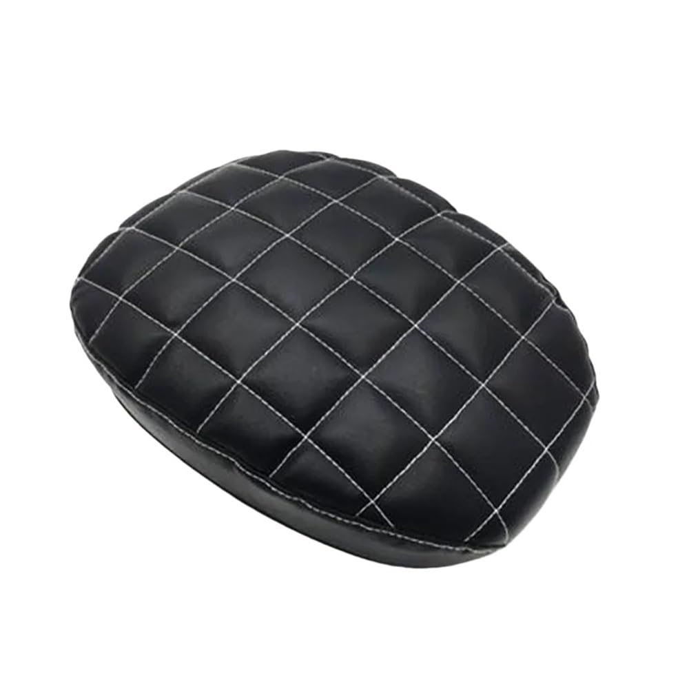 Almohadilla de cuero para asiento de motocicleta Sportster XL con acabado artesanal 5
