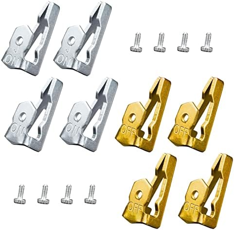 Time Switch Replacement Trippers Kit | Compatible with Intermatic 156T1978A, for T100 Series Timer Parts, Pool Timer On Off Clips(4 ON / 4 Off / 8 Screws)