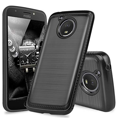 Motorola moto e4 plus case, with tjs [full coverage tempered glas…