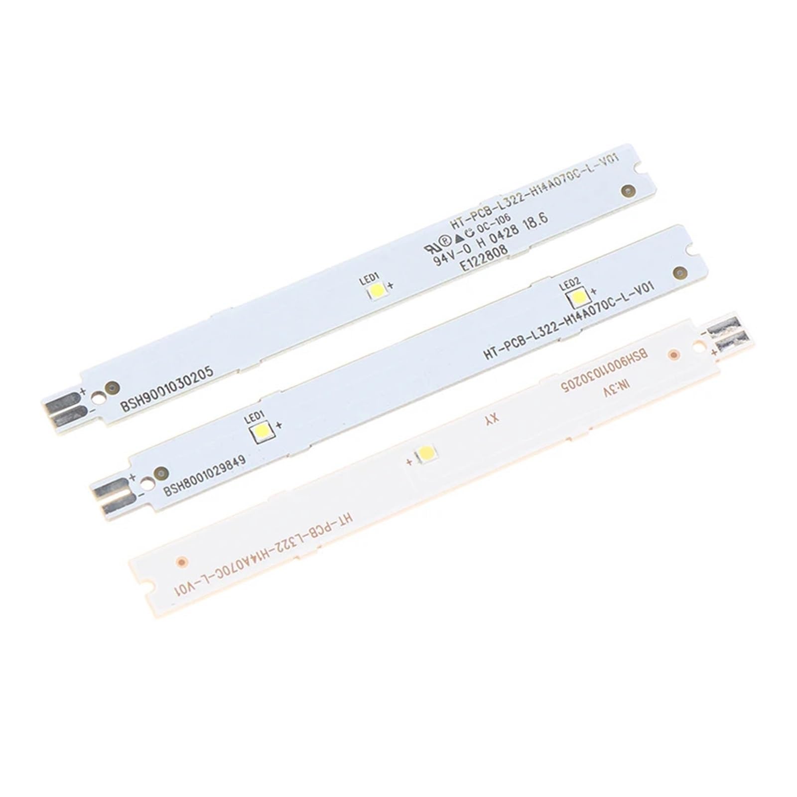 YBLPRJFS Compatible for Siemens Refrigerator DIY Accessories BSH 9001030205 3V Lighting LED Strip(LD64)