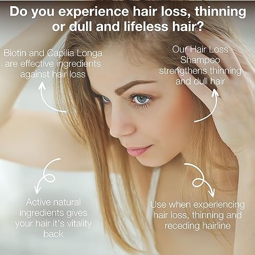 Hair loss Shampoo 200ml with Lemon | Ideal for anyone experiencing hair loss or has very fine, thin hair | Stimulates hair growth, Great for slow growing hair – For Men and Women… - Image 3