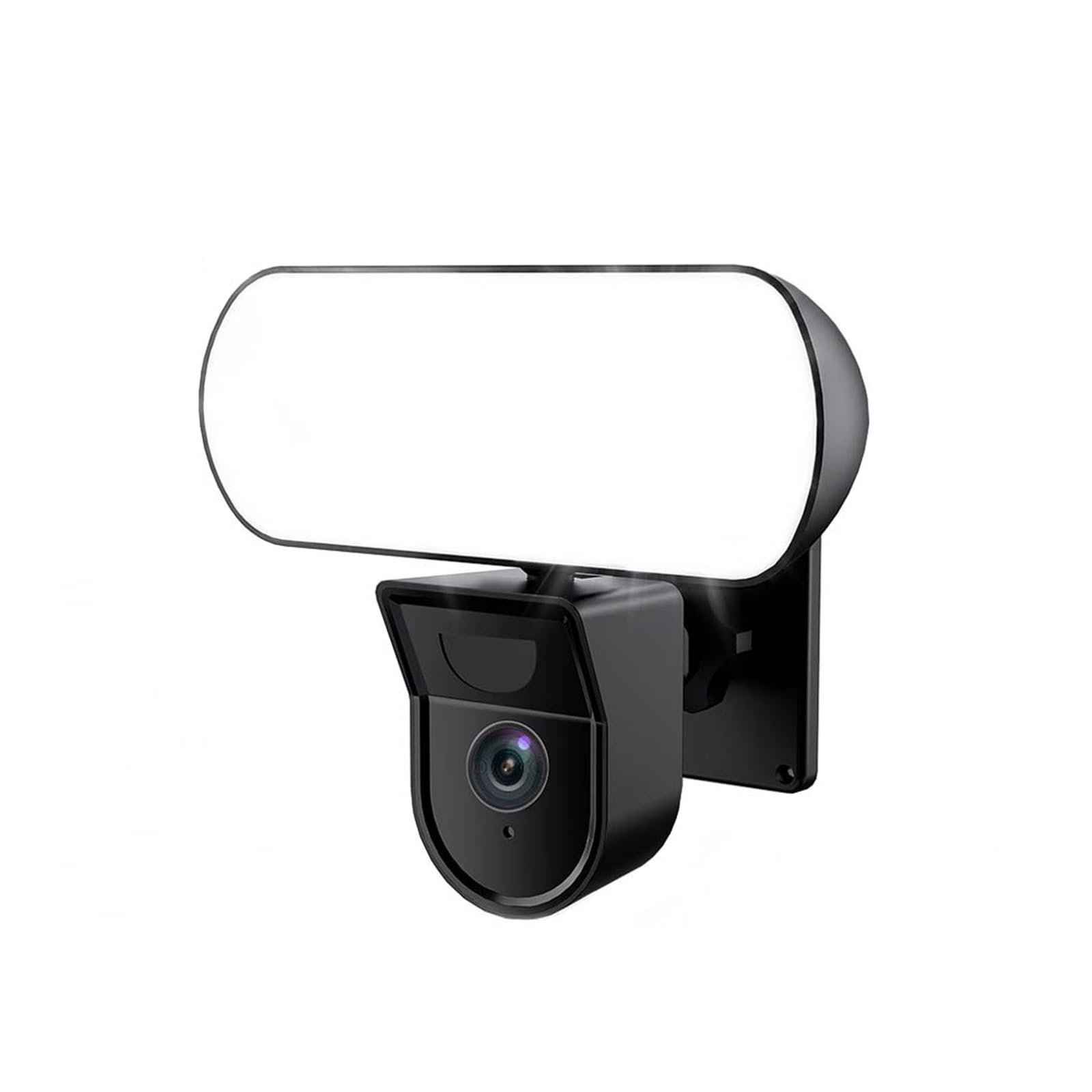 Oshpmbdlyfj Au Plug 3Mp Tuya Floodlight Camera Wifi 10W Garden Wall Lamp Outdoor Waterproof Security Protection Surveillance Smart Sensor Light(,Alexa Camera 128G Sd)