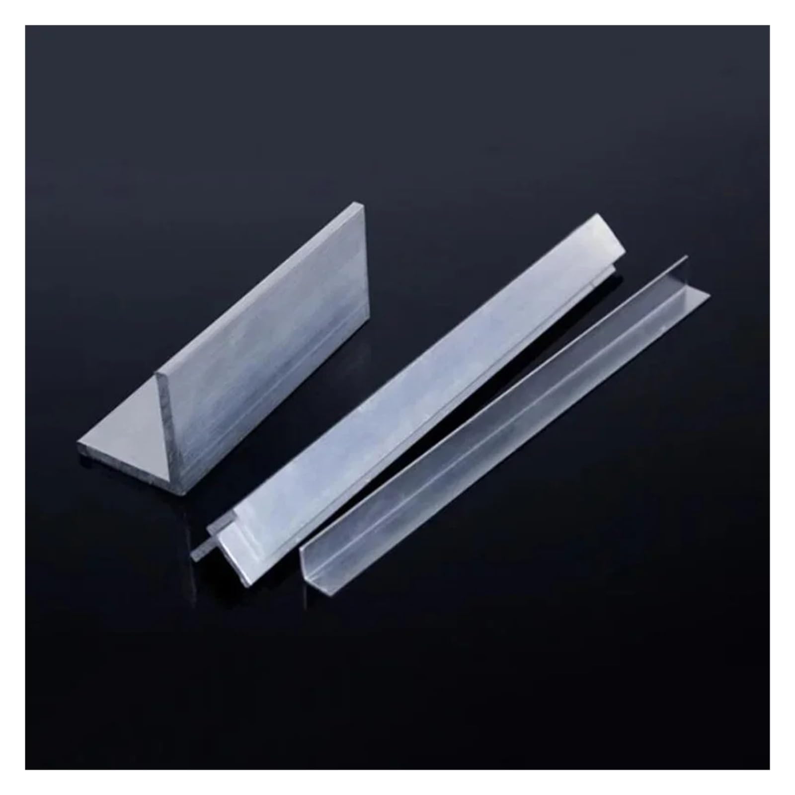 Ángulo de aluminio Perfil triangular de borde aleación aluminio ángulo recto 6061