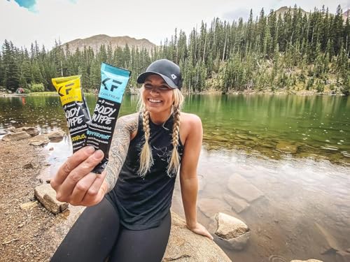 Image of KLEAN FREAK Body 6-Count Wipes - Original Disposable Wipes, Individually Wrapped for the Gym, Workout, Hiking, Travel, and Sport (Mixed Trial 6 Pack)