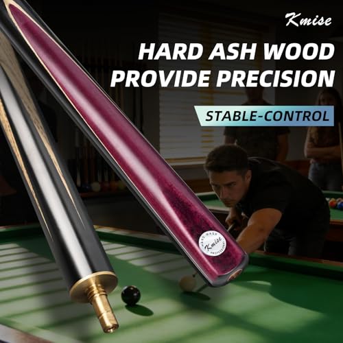 Taco de billar Kmise 57" 3/4 Ash Wood 9.5mm punta 19~21oz miniatura 5