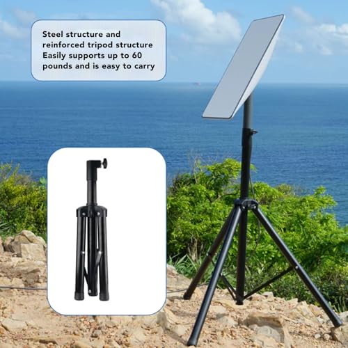 Trépied satellite V2 V1 : kit montage portable et support pliable robuste avec base large