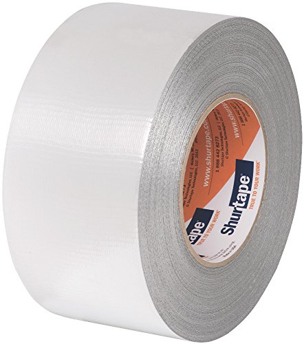 Image of Shurtape SF 682 ShurFLEX Non-Printed Metalized Cloth Duct Tape, 72mm x 55m, Silver, 1 Roll (138664)