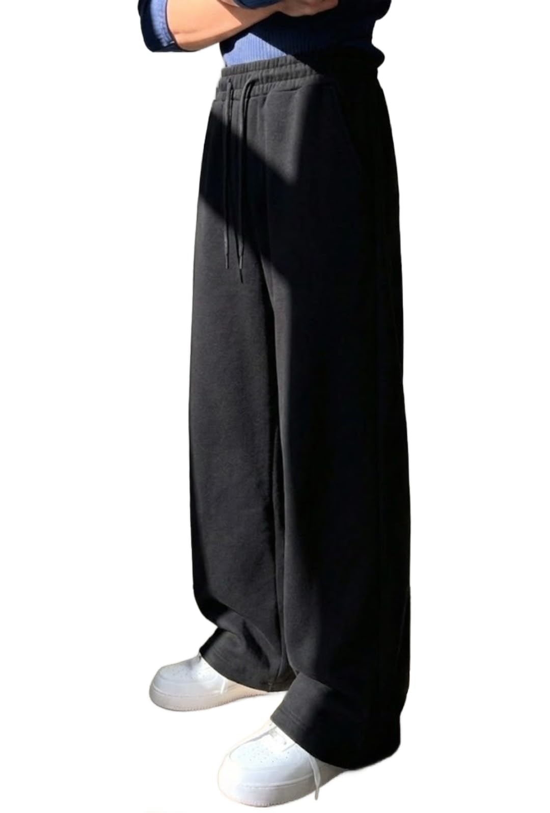 Track Pant for Men || Baggy Fit || Track Pants || Full Elastic Jogger Track Pant || 100% Cotton-image-39