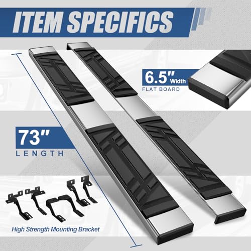 Estribos laterales para Lexus RX 2005-2010 acero inoxidable miniatura 3