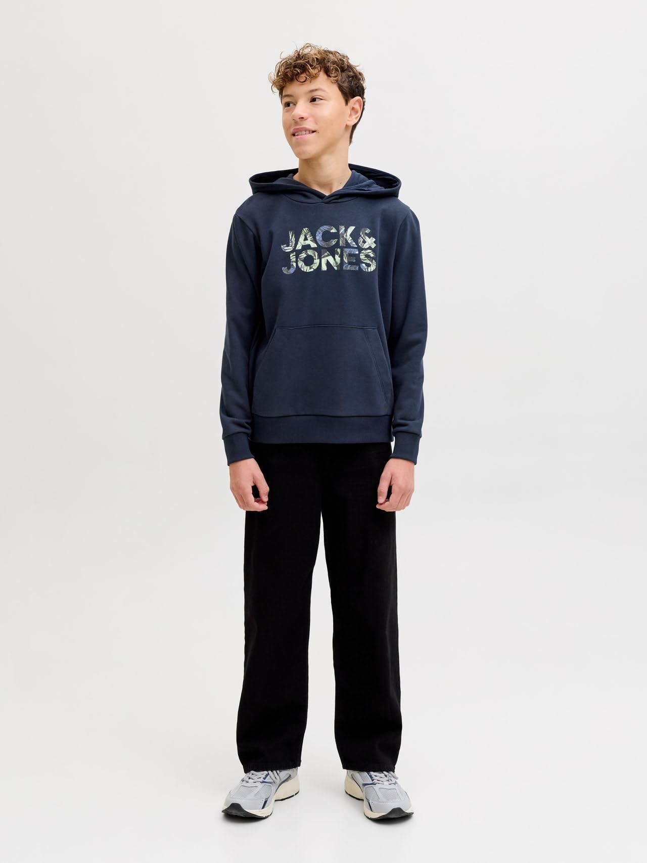 JACK & JONES Herren Jjejeff Logo Sweat Hood Jnr Jjejeff Logo Sweat Hood Jnr (1er Pack)