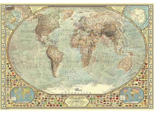 Anatolian 2000Piece Jigsaw Puzzle - World Map Jigsaw Puzzle