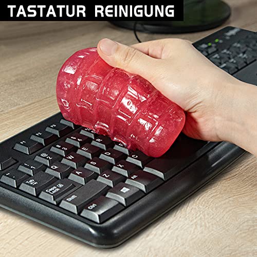 TICARVE Auto reinigingsgel voor het interieur, 2 stuks zacht en flexibel toetsenbord reinigingsgel slijmreiniger universele stofreiniger voor laptop, printer, camera's, afstandsbediening - Image 4