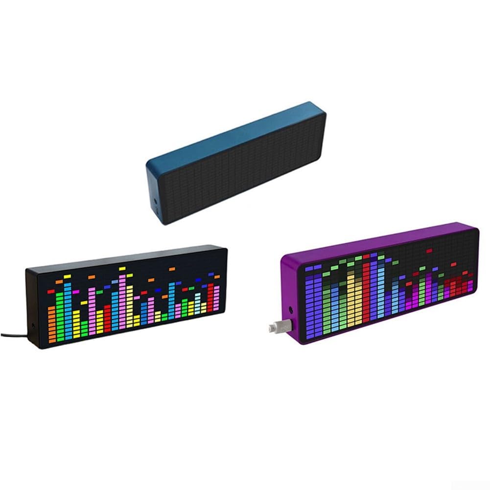 Sprachsteuerung Spektrum Display Musikspektrum-Anzeige 20 Segmente – RGB-LED, VU-Meter, Sprach- Oder Kabelsteuerung, Für Verstärker Sprachsteuerung Spektrum Display Musikspektrum-Anzeige 20 Segmente – RGB-LED, VU-Meter, Sprach- Oder Kabelsteuerung, Für Verstärker