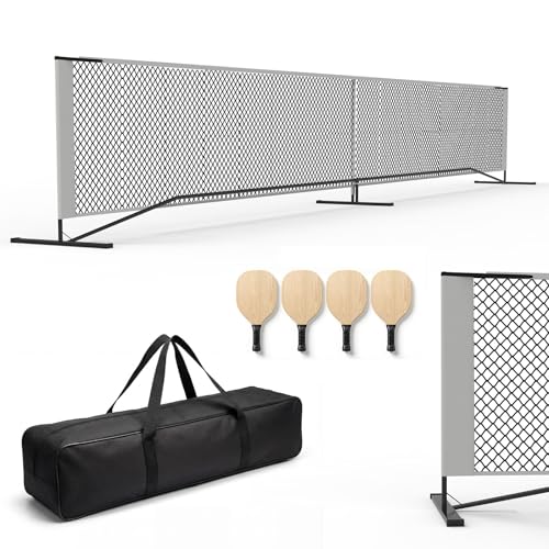 22FT Portable Pickleball Net for Driveway with Carry Bag –