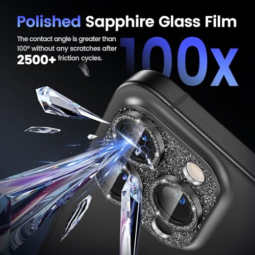 Protection objectif iPhone 15 Pro en verre trempé et alliage d'aluminium élégant