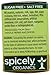 Spicely Organic Celery Seeds Whole 0.35 Ounce ecoBox Certified Gluten-Free