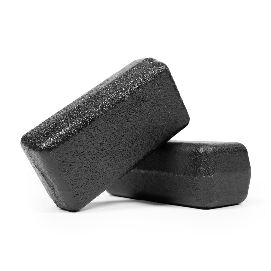 CAP Replacement Iron Block | Heavy Duty Cast Iron Weight Block for Fitness, Strength, and Conditioning - Ideal for Weight Vests 16 pieces 