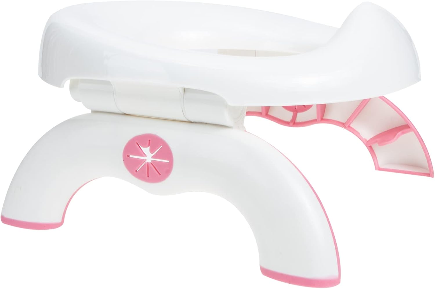 Zerodeko Folding Portable Toilet for Boy Girl Lightweight Potty Seat for Travel for Outdoor Use Easy to Carry Suitable for Toddlers